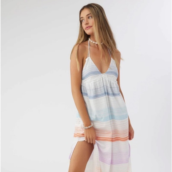 🔆O’NEILL🔆 LANGLEY HALTER MAXI DRESS - Picture 8 of 16